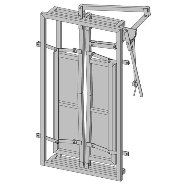 Carbon Steel 2.25m Height Livestock Handling Equipment For Cattle Yard