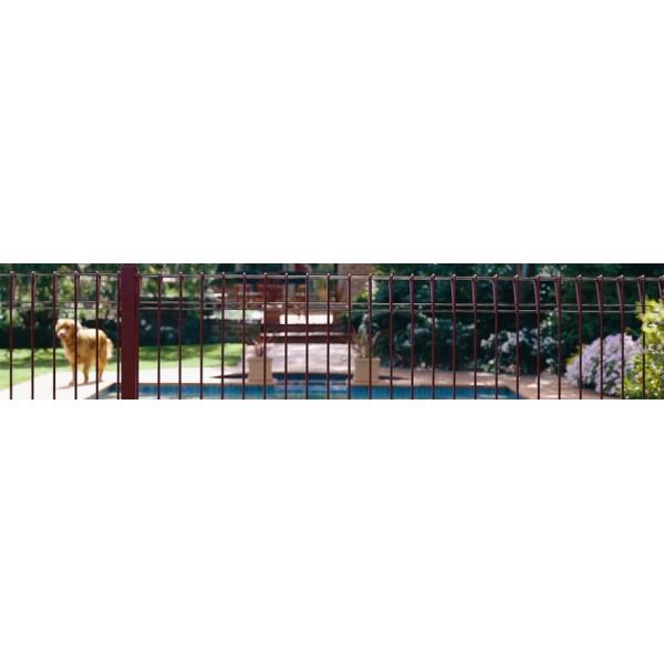 Brc Galvanised Steel Mesh Fence Panels , Heavy Gauge Welded Wire Fence Panels