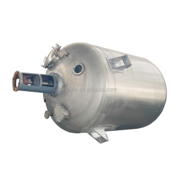 Chemical Jacketed Reactor Tank with Motor Stirrer and Reflux Condenser
