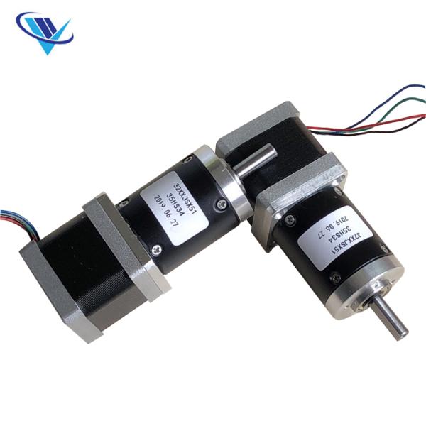 Nema 14 Geared Stepper Motor 35mm High Torque Hybrid Type For Textile Equipment