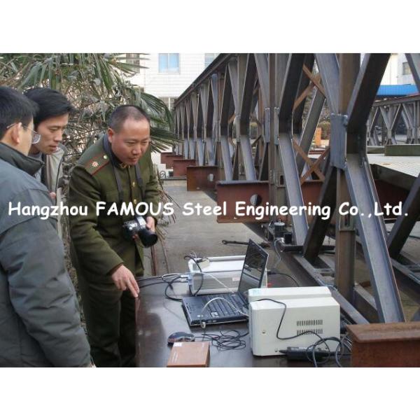 Temporary Steel Truss Bridge Engineering Structural Multi Prefab Portable Bailey