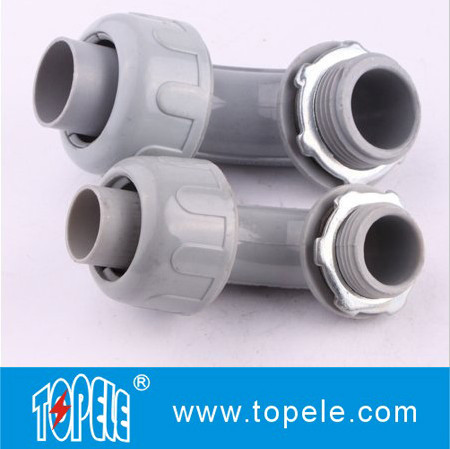 PVC Plastic Flexible Conduit And Fittings Nonmetallic Seal Tight Connectors