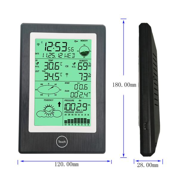 Compact Multifunctional Weather Station With Wind Speed And Direction Rainfall Automatically