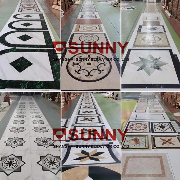 Stainless Steel Frame Cabin With Acrylic Lighting Panel For Passenger Elevator Lift