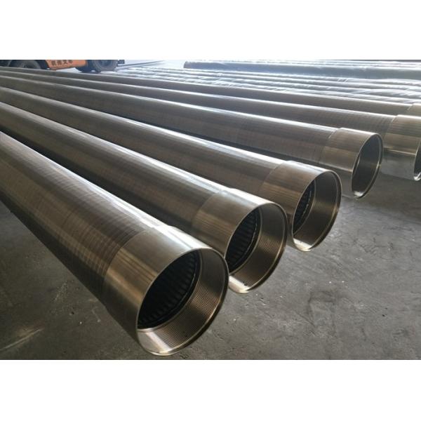 Large Open Area Johnson Vee Wire Screen For Water / Oil / Gas Well Construction