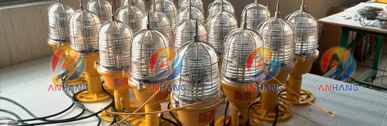 Steady - Burning Helipad Landing Lights LED Elevated Perimeter Light