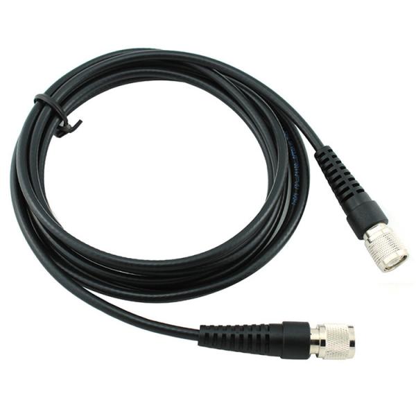 Topcon Gps Antenna Cable A00305 , Durable Black Tnc To Tnc Cable