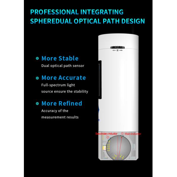 Professional Portable Colorimeter Color Reader Check Textile Test Color