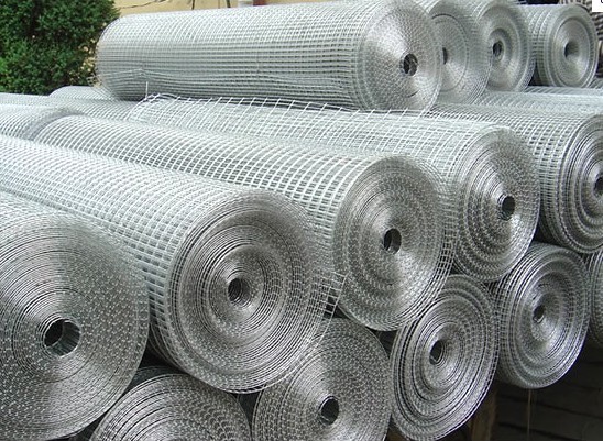 High Performance Welded Wire Mesh Roll , 6x6 Reinforcing Concrete Slab Wire Mesh
