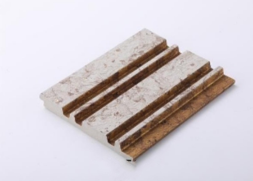 Lightweight Geometric PS Wall Panel Eco-Friendly and Customized Color Acoustic Grille