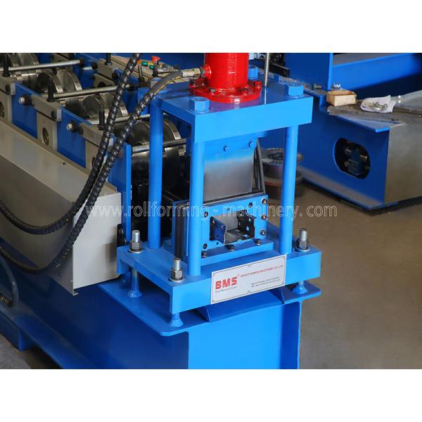 Heavy Duty Storage Shelf Racking Roll Forming Machine 18 Steps Station