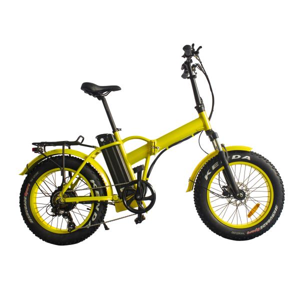 48v 500w Electric Folding Bike 20 Inch Wheel Portable Folding Electric Bicycle Adults