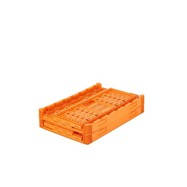 PP Stackable Foldable Mesh Box Plastic Transport Crate for Supermarket Collapsible Vegetable Plastic Basket