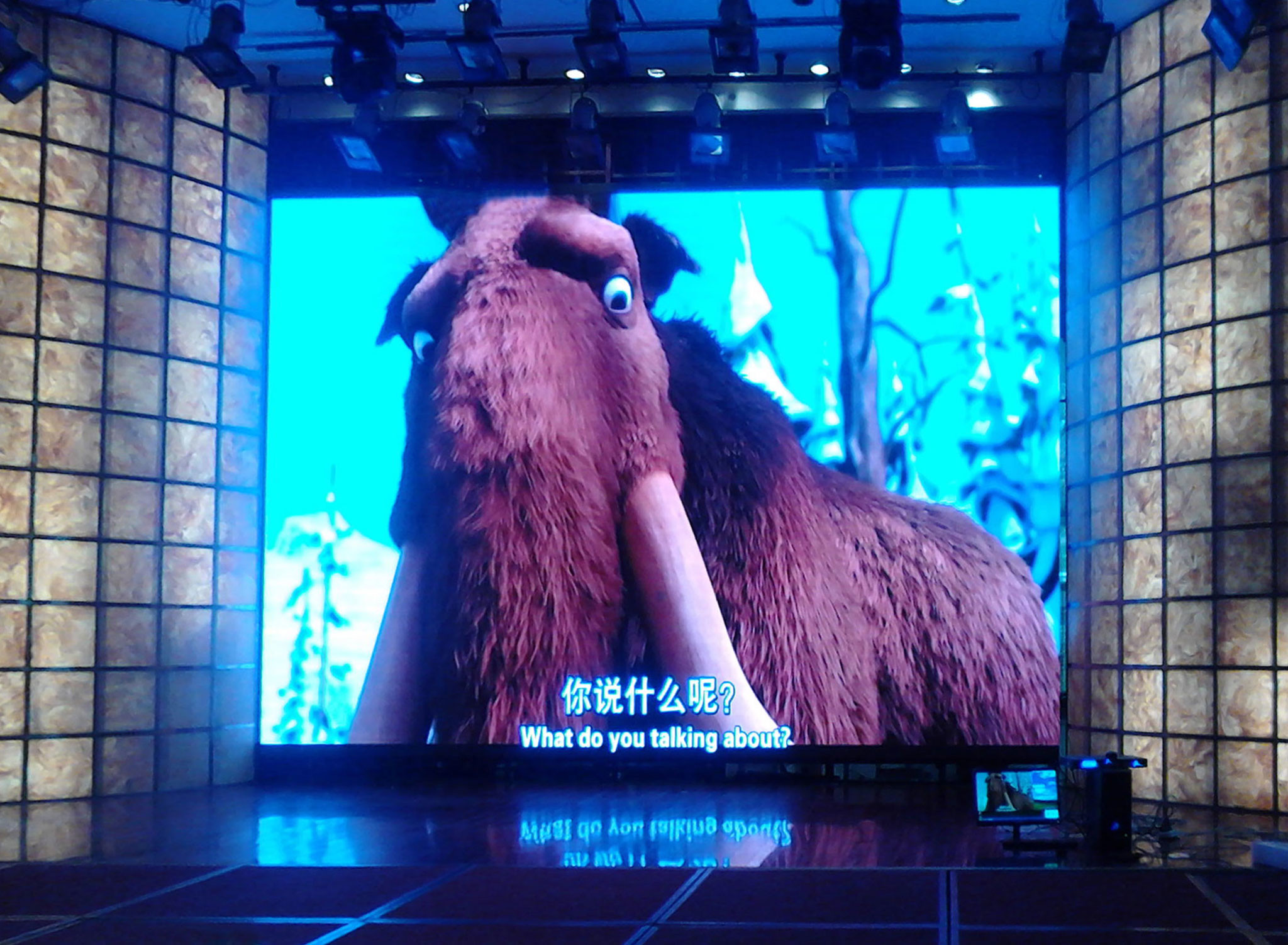 China Aluminum Indoor Rental LED Display Screen P3 SMD Super Thin LED HD Video wholesale