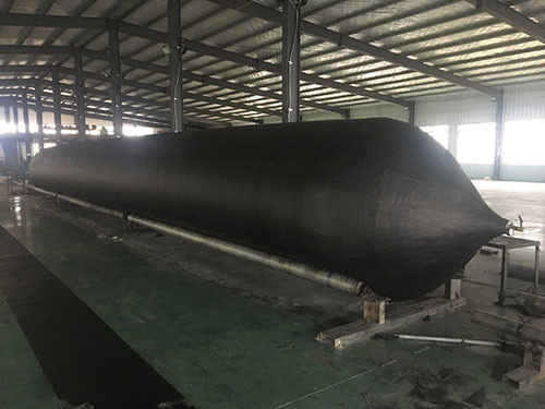 Rubber Ship Launching Airbag Non Toxic Odor Free Boat Lift Airbags