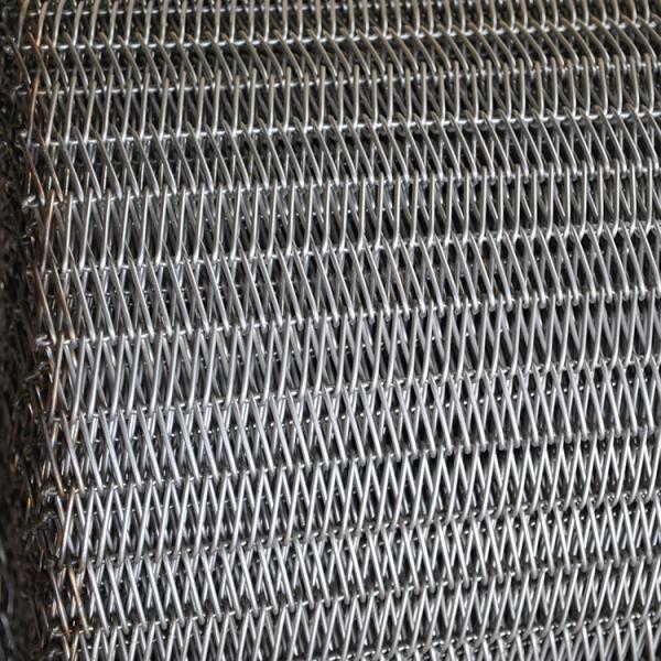 SS316 10M Chain Link Conveyor Belt For Automatic Assembly Line