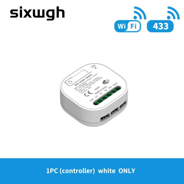 Waterproof Tuya Smart Switch Push Button Panel WiFi Wireless Remote Control