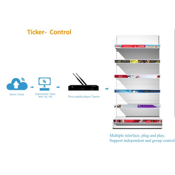 IP44 Standalone P1.875 LED Poster Screen For Advertising