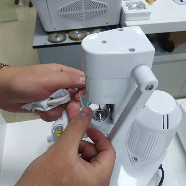 CR39 Slotting Optical Lens Drilling Machine 60w For Perforating