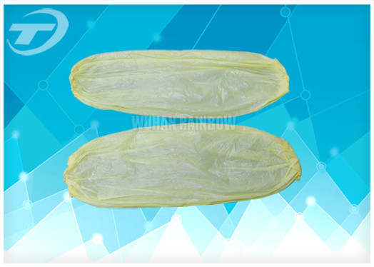 18" PE Plastic Disposable Sleeve Covers / Oversleeve For Hospitals