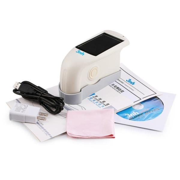 Portable Digital Gloss Meter NHG60 60° Gloss Test Instrument For Metal Leather Tile Fabric