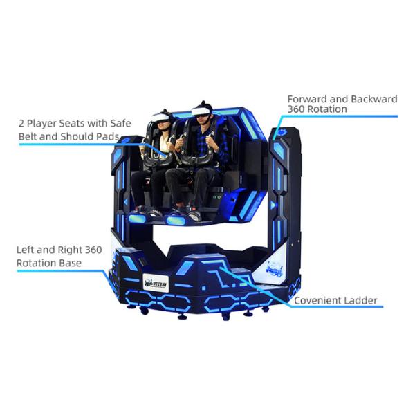1080 Rotation Game VR Simulator Machine For VR Gaming Arcade