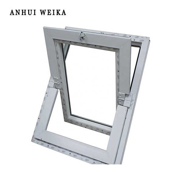 PVC UPVC Hopper Window 32x22 Basement Window Crank Shutter