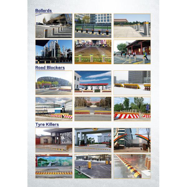 Manual Handing Rising Beam Barrier Heavy Duty With Q235 Carbon Steel Material