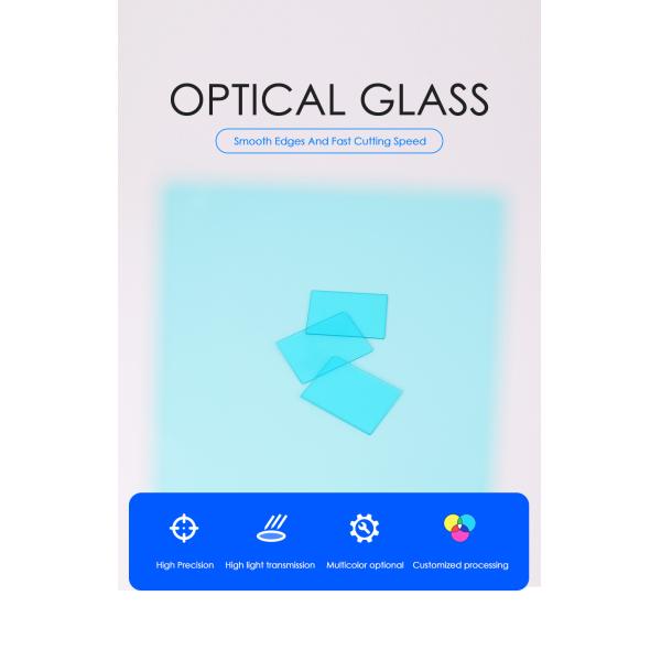 Blue glass filter bg39 blue glass cut glass UV IR Cut Colored Filter Bandpass Blue Glass Optical Filter BG39 Multicoated
