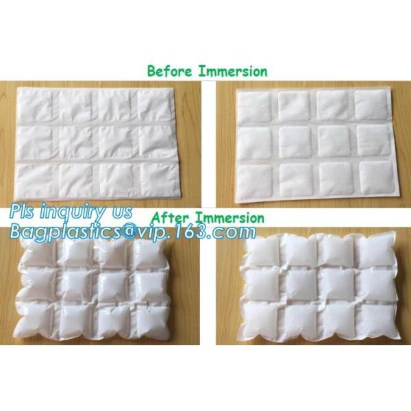 water injection Ice Bag gel pack, Lunch bag non-toxic Injecting Water Ice cold Pack, water injection Ice Bag gel pack GE