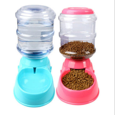 Dog Automatic Drinking Fountain Cat Automatic Feeding Cat Dog Food Bowl Gravity Drinking Basin 3.5L