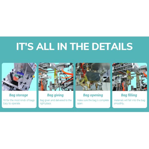 Granules Doypack Packing Machine Pet Food Cat Food Dog Food Freeze Dried Quail Dried