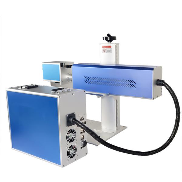 Blue CO2 Laser Marker 5000mm/s Portable Laser Marking Machine 20W With Customize Worktable