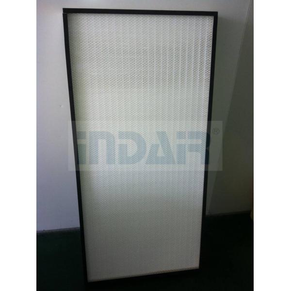 Mini Pleated Terminal HEPA Filter , 2x4 HEPA Filter H13 With HV Media
