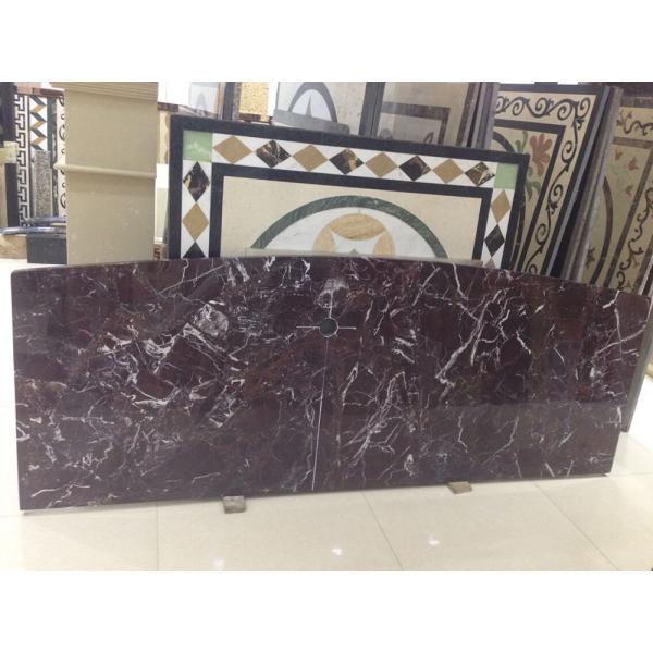 China Wholesale Cheap Purple Red Rosso Lepanto Marble with White Veins Slab Tiles Stone Turkey Natural Countertop Price