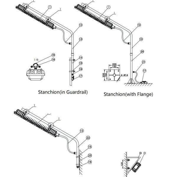 Wholesale Explosion Proof Lighting Waterproof Triproof Lamp Hazardous Industrial Warehouse ATEX / CNEX / IECEX / EAC