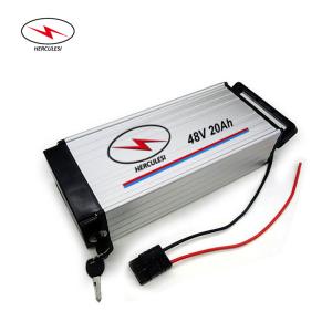 China 1000 Cycles 48V 20Ah 30Ah 2000W Rear Rack Ebike Battery wholesale