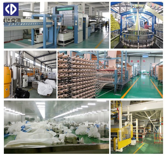 Full Open Large Woven Polypropylene Bags / Recycled Jumbo Bag Anti Static