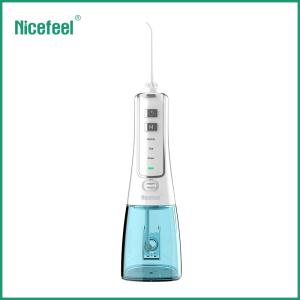 China 1400mAh Nicefeel Electric Dental Flosser With 300ml Water Tank wholesale