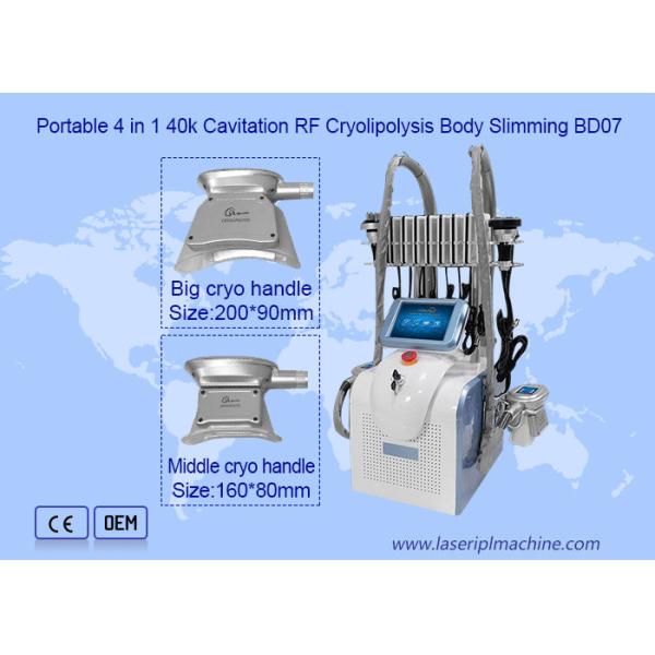 360 Degree 2 Handles Cryolipolysis Slimming Machine Portable Weight Loss