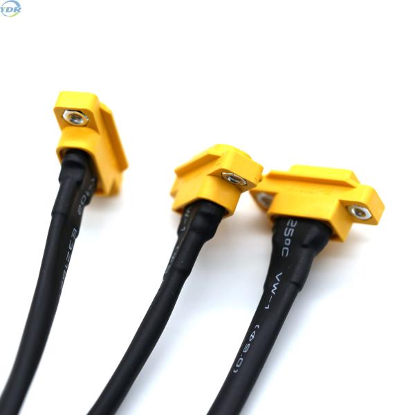Panel Mounted Xt60 Charging Cable Silicone Copper for RC Lipo Battery