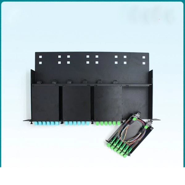 96 Core 1U Drawer Fiber Patch Panel MPO Cassette