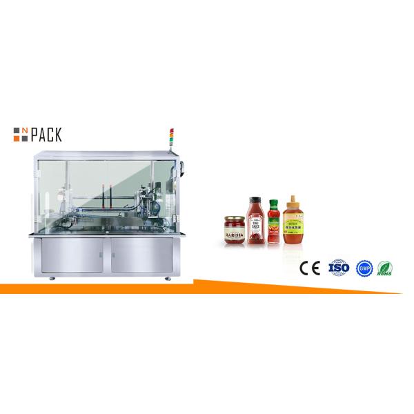 High Efficient Paste Sauce Spout Pouch Filling Machine For Automatic Doypack Bag