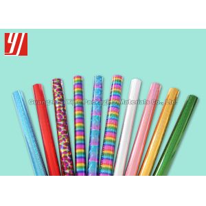 Laser Recyclable Holographic Hot Stamping Foil Custom Transparent Patterns Clear