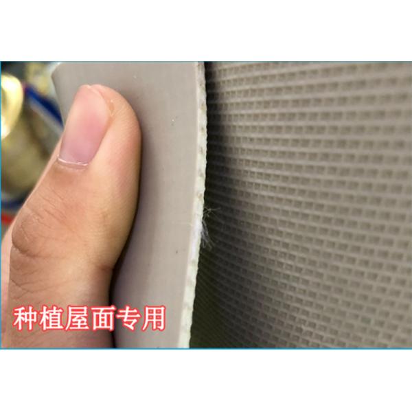 2.0mm Green PVC Single Ply Waterproofing Membrane for Flat Roof Traditional Design Style