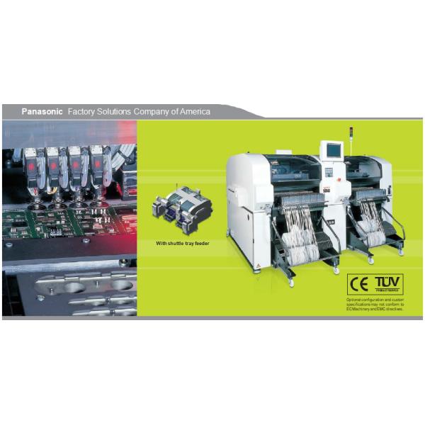 Panasonic CM402L Pick And Place SMT Machine 60K CPH CE Certification