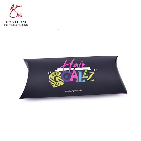 Custom Printed Cardboard Boxes | Pillow Shaped Box Packaging