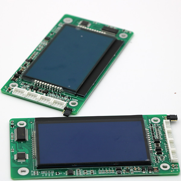DC12 24V White Segment LCD Display Board Elevator Lift Parts For COP Panel