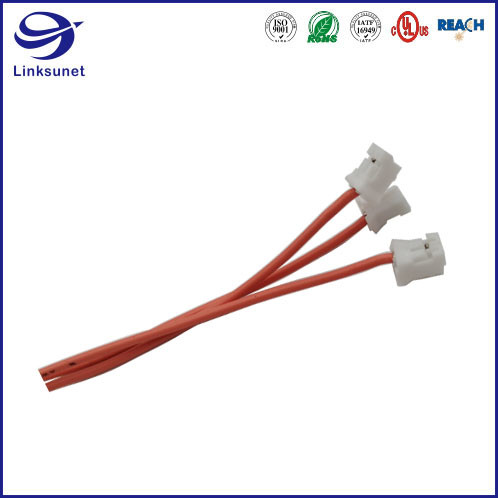 250V 2.5mm Pitch Crimp Automobile Wiring Harness Receptacle