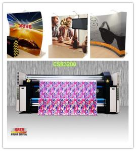 China Roll To Roll Flag Printing Machine Intelligent PID Temperature Control wholesale
